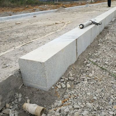 生產芝麻白路沿石 火燒板芝麻白 光面芝麻白花崗巖石材